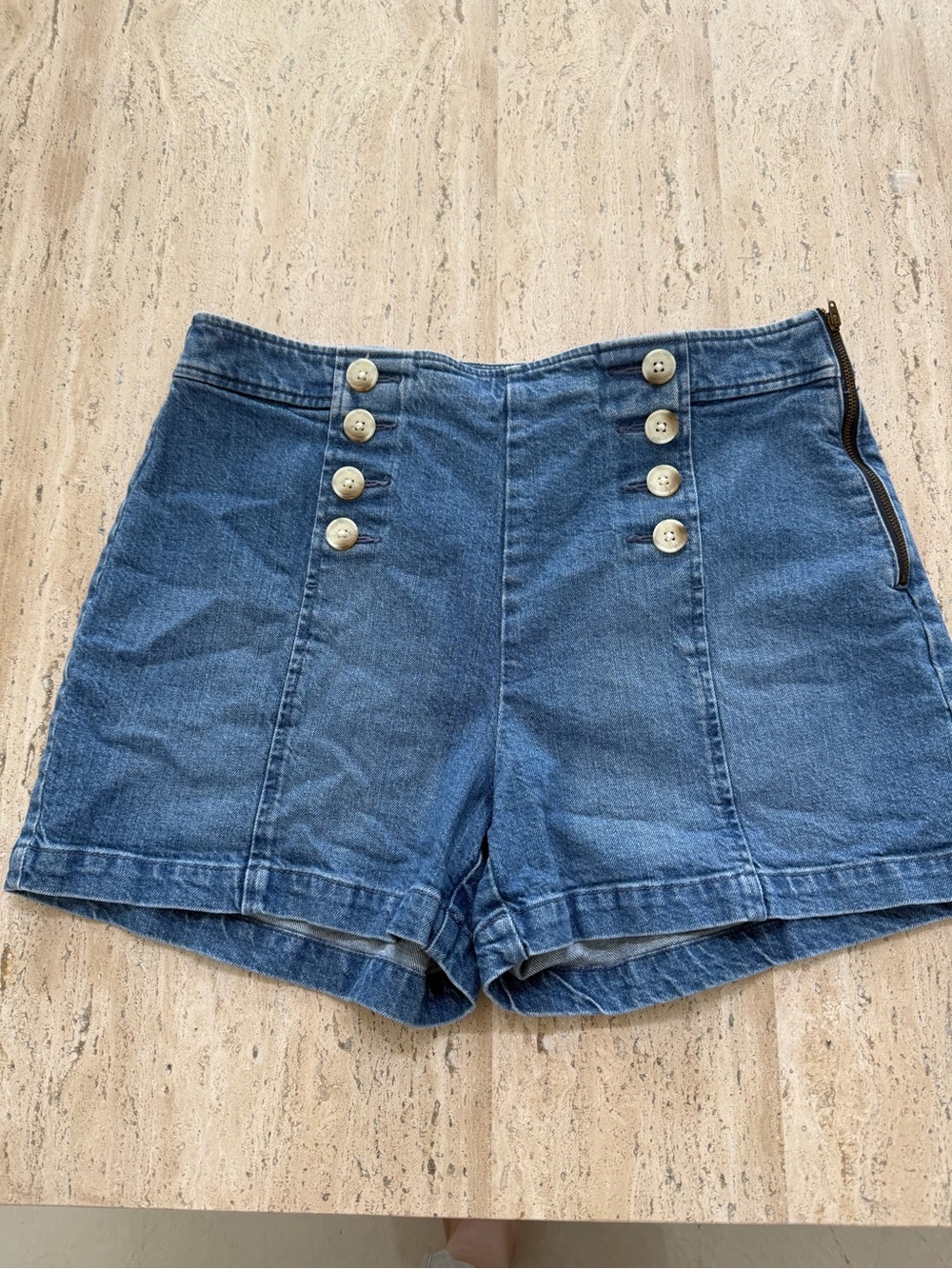 LOFT Sailor Shorts Side Zip